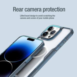 NILLKIN θήκη Nature Pro Magnetic για iPhone 15 Pro Max, διάφανη | Αξεσουάρ κινητών | elabstore.gr