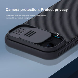 NILLKIN θήκη CamShield Pro για iPhone 15, μαύρη | Αξεσουάρ κινητών | elabstore.gr