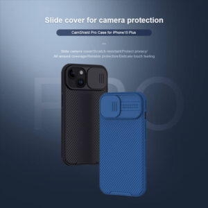 NILLKIN θήκη CamShield Pro για iPhone 15 Plus, πράσινη | Αξεσουάρ κινητών | elabstore.gr