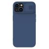 NILLKIN θήκη CamShield Silky Silicone για iPhone 15, μπλε | Αξεσουάρ κινητών | elabstore.gr