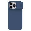 NILLKIN θήκη CamShield Silky Silicone για iPhone 15 Pro, μπλε | Αξεσουάρ κινητών | elabstore.gr