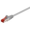 GOOBAY καλώδιο δικτύου 93569, CAT 6 S/FTP (PiMF), CCA, 1m, γκρι | Καλώδια - Αντάπτορες | elabstore.gr