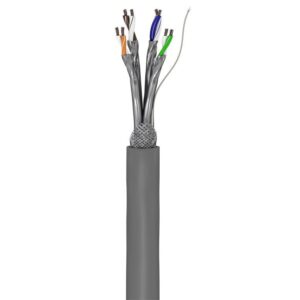 GOOBAY καλώδιο δικτύου 93954, CAT 6 S/FTP (PiMF), CCA, 100m, γκρι | Καλώδια - Αντάπτορες | elabstore.gr