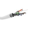 GOOBAY καλώδιο δικτύου 94218, CAT 6 S/FTP (PiMF), CCA, 305m, λευκό | Καλώδια - Αντάπτορες | elabstore.gr