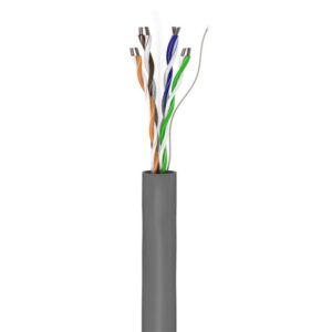 GOOBAY καλώδιο δικτύου 95694, CAT 6 U/UTP, CCA, 100m, γκρι | Καλώδια - Αντάπτορες | elabstore.gr