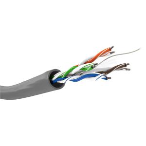 GOOBAY καλώδιο δικτύου 95694, CAT 6 U/UTP, CCA, 100m, γκρι | Καλώδια - Αντάπτορες | elabstore.gr