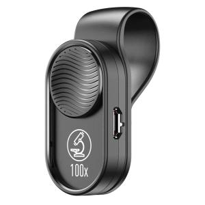 APEXEL φακός μικροσκόπιο APL-MS001 για smartphone κάμερα, 100x zoom, LED | Αξεσουάρ κινητών | elabstore.gr