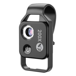 APEXEL φακός μικροσκόπιο APL-MS002 για smartphone κάμερα, 200x zoom, LED | Αξεσουάρ κινητών | elabstore.gr