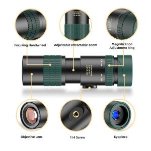 APEXEL μονοκυάλι APS-8-24X30, 8x-24x zoom, Φ 30mm, μαύρο | Προσωπική Φροντίδα | elabstore.gr