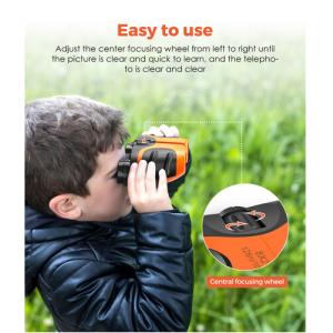APEXEL κιάλια APS-PB8X21 για παιδιά, 8x zoom, Φ 21mm, μπλε | Προσωπική Φροντίδα | elabstore.gr