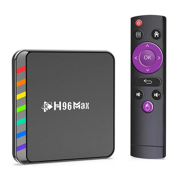 H96 TV Box Μax W2, 8K, S905W2, 4/32GB, WiFi 6, Bluetooth, Android 11 | eLabstore.gr H96 TV Box Μax W2, 8K, S905W2, 4/32GB, WiFi 6, Bluetooth, Android 11 | Εικόνα & Ήχος | elabstore.gr