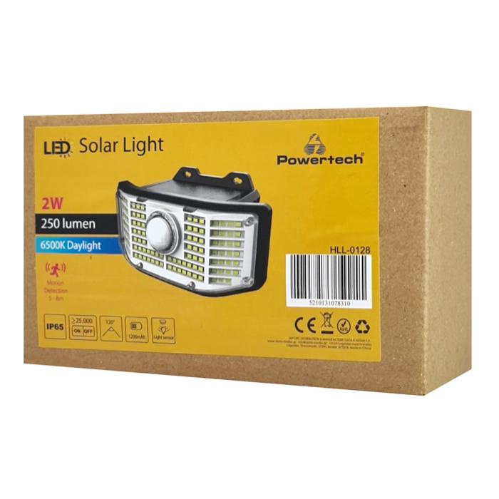 POWERTECH LED ηλιακός προβολέας HLL-0128 αισθητήρας κίνησης, 2W, 1200mAh | eLabstore.gr POWERTECH LED ηλιακός προβολέας HLL-0128 αισθητήρας κίνησης, 2W, 1200mAh | Φωτισμός | elabstore.gr