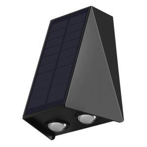 POWERTECH LED φωτιστικό τοίχου HLL-0129, ηλιακό, 1.5W, 6500K, 1300mAh | Φωτισμός | elabstore.gr