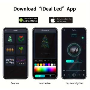 POWERTECH smart LED καλωδιοταινία HLL-0132, RGB, IP44, Bluetooth, 15m | eLabstore.gr POWERTECH smart LED καλωδιοταινία HLL-0132, RGB, IP44, Bluetooth, 15m | Φωτισμός | elabstore.gr