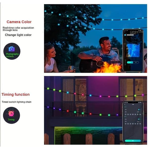 POWERTECH smart LED καλωδιοταινία HLL-0132, RGB, IP44, Bluetooth, 15m | eLabstore.gr POWERTECH smart LED καλωδιοταινία HLL-0132, RGB, IP44, Bluetooth, 15m - Image 6