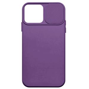 POWERTECH Θήκη Camshield Soft MOB-1940 για iPhone 15 Pro Max, μωβ | Αξεσουάρ κινητών | elabstore.gr
