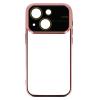 POWERTECH θήκη Electro Lens MOB-1945 για iPhone 15, διάφανη-ροζ χρυσό | Αξεσουάρ κινητών | elabstore.gr