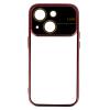 POWERTECH θήκη Electro Lens MOB-1946 για iPhone 15, διάφανη-βυσσινί | Αξεσουάρ κινητών | elabstore.gr