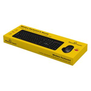 POWERTECH set ποντίκι & πληκτρολόγιο PT-1154, 2.4GHz & Bluetooth, μαύρο | eLabstore.gr POWERTECH set ποντίκι & πληκτρολόγιο PT-1154, 2.4GHz & Bluetooth, μαύρο | Συνοδευτικά PC | elabstore.gr