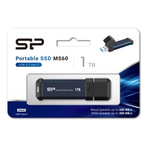 SILICON POWER USB Flash Drive MS60, 1TB, 600/500MBps, μπλε | Συνοδευτικά PC | elabstore.gr