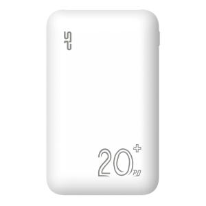 SILICON POWER power bank QS58, 1x USB-C & 2x USB, 20000mAh, 20W, λευκό | Αξεσουάρ κινητών | elabstore.gr