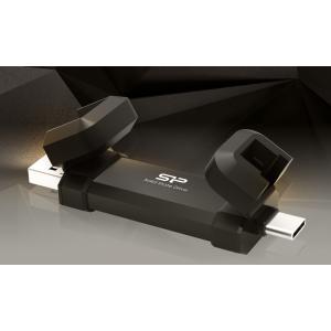 SILICON POWER USB Flash Drive DS72, USB/USB-C, 250GB 1050/850MBps, μαύρο | eLabstore.gr SILICON POWER USB Flash Drive DS72, USB/USB-C, 250GB 1050/850MBps, μαύρο | Συνοδευτικά PC | elabstore.gr