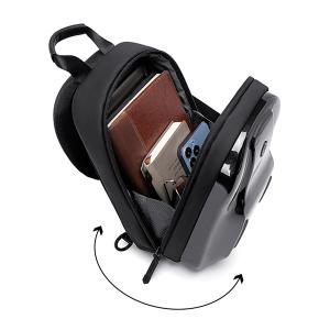ARCTIC HUNTER τσάντα Crossbody XB00551 με θήκη tablet, 3.5L, μαύρη | Προσωπική Φροντίδα | elabstore.gr