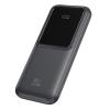 USAMS power bank US-CD193 με καλώδια, 5x έξοδοι, 10000mAh, 20W, μαύρο | Αξεσουάρ κινητών | elabstore.gr