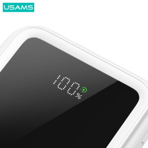 USAMS power bank US-CD193 με καλώδια, 5x έξοδοι, 10000mAh, 20W, μαύρο | Αξεσουάρ κινητών | elabstore.gr
