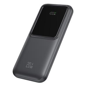 USAMS power bank US-CD193 με καλώδια, 5x έξοδοι, 10000mAh, 20W, μαύρο | Αξεσουάρ κινητών | elabstore.gr