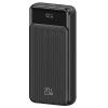 USAMS power bank US-CD199, 3x θύρες εξόδου, 20000mAh, 20W, μαύρο | Αξεσουάρ κινητών | elabstore.gr