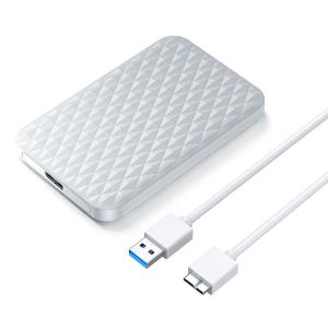 ORICO εξωτερική θήκη για 2.5" HDD/SSD 2520U3-V1 έως 4TB, 5Gbps, λευκή | Συνοδευτικά PC | elabstore.gr