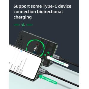 CABLETIME καλώδιο USB-C σε USB-C CT-CMCM, 60W, 480Mbps, 2m, μαύρο | eLabstore.gr