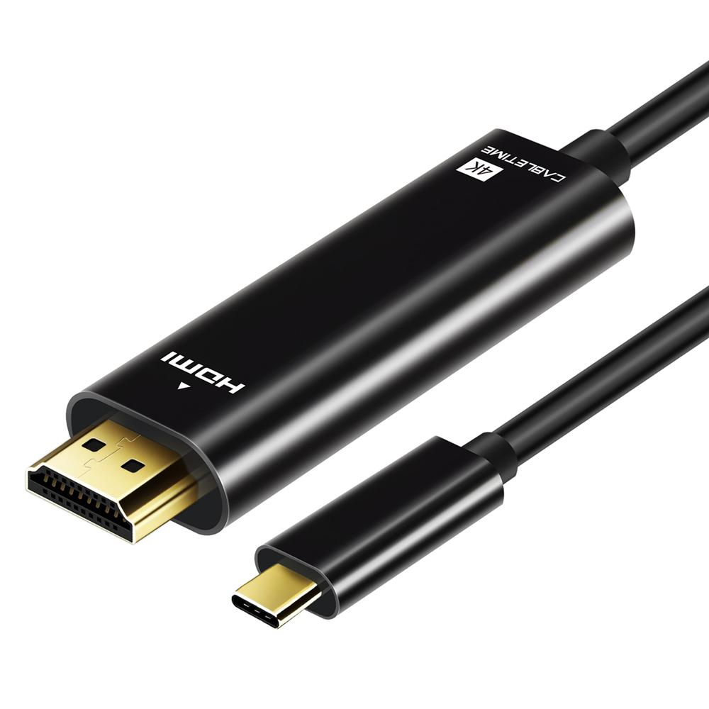 CABLETIME καλώδιο USB-C σε HDMI CT-CMHD, 4K/60Hz, 1.8m, μαύρο | eLabstore.gr CABLETIME καλώδιο USB-C σε HDMI CT-CMHD, 4K/60Hz, 1.8m, μαύρο | Καλώδια - Αντάπτορες | elabstore.gr