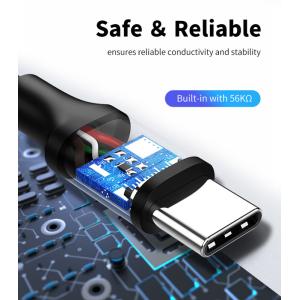 CABLETIME καλώδιο USB-C σε USB CT-CMAMN1, 15W, 480Mbps, 1m, μπλε | eLabstore.gr