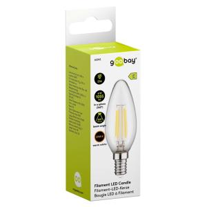GOOBAY LED λάμπα candle 65393, E14, Filament, 6W, 2700K, 1055lm | Φωτισμός | elabstore.gr