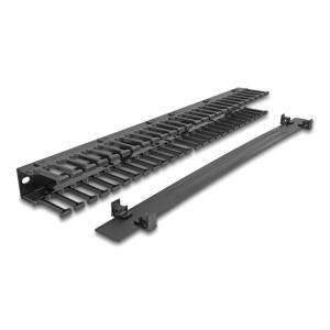 DELOCK cable management 67022 για rack 19"/1U, 3 ανοίγματα, μαύρο | eLabstore.gr DELOCK cable management 67022 για rack 19"/1U, 3 ανοίγματα, μαύρο | Εξοπλισμός IT | elabstore.gr