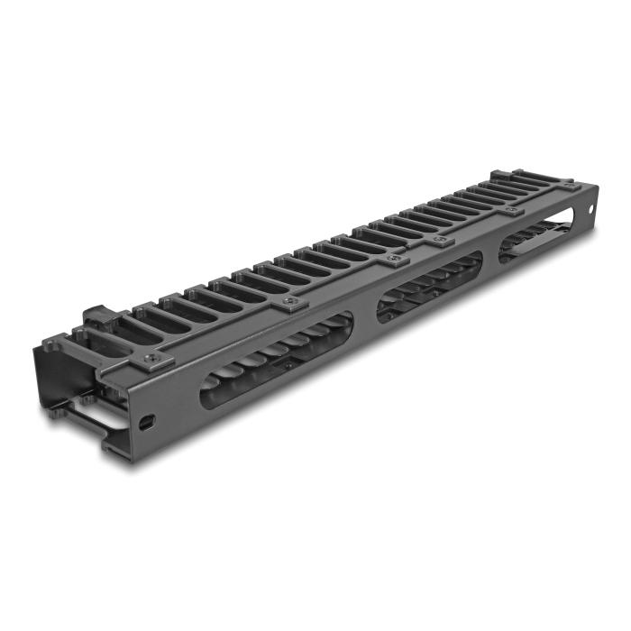 DELOCK cable management 67022 για rack 19"/1U, 3 ανοίγματα, μαύρο | eLabstore.gr DELOCK cable management 67022 για rack 19"/1U, 3 ανοίγματα, μαύρο | Εξοπλισμός IT | elabstore.gr