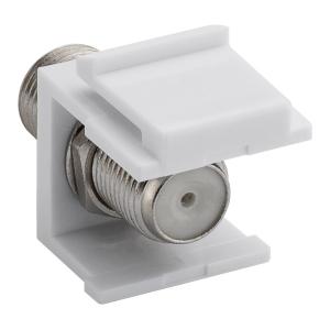 GOOBAY Keystone module SAT/Antenna 79474, λευκό | Εξοπλισμός IT | elabstore.gr