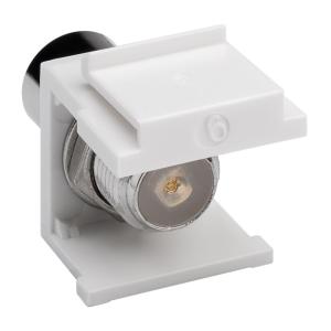 GOOBAY Keystone module SAT/Antenna 79955, λευκό | Εξοπλισμός IT | elabstore.gr