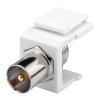 GOOBAY Keystone module SAT/Antenna 79955, λευκό | Εξοπλισμός IT | elabstore.gr