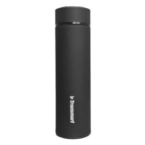 TRONSMART θερμός 862538, ανοξείδωτος, Φ6.5x22.5cm, μαύρος | Διαφημιστικό Υλικό | elabstore.gr