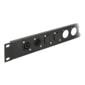 DELOCK κάλυμμα 86791 για D-Type υποδοχές, μεταλλικό, μαύρο | Εξοπλισμός IT | elabstore.gr
