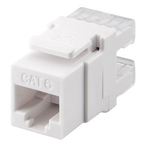 GOOBAY Keystone module RJ45 CAT 6 95740, UTP, 250MHz, λευκό | Εξοπλισμός IT | elabstore.gr