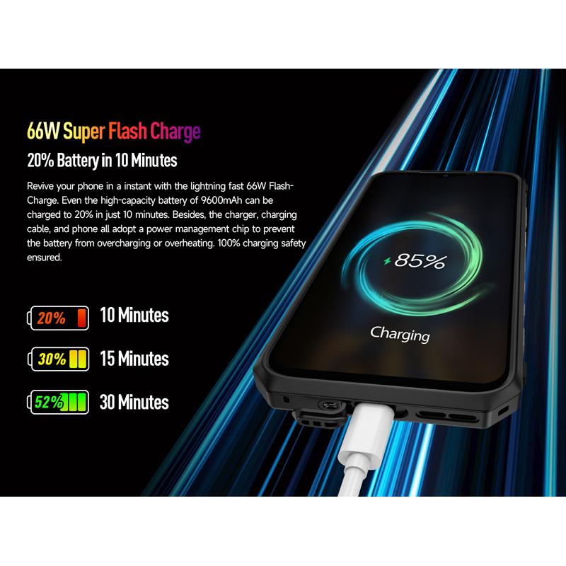 ULEFONE smartphone Power Armor 18 Ultra, 5G, 6.58", 12/512GB, μαύρο | eLabstore.gr ULEFONE smartphone Power Armor 18 Ultra, 5G, 6.58", 12/512GB, μαύρο | Mobile Συσκευές | elabstore.gr