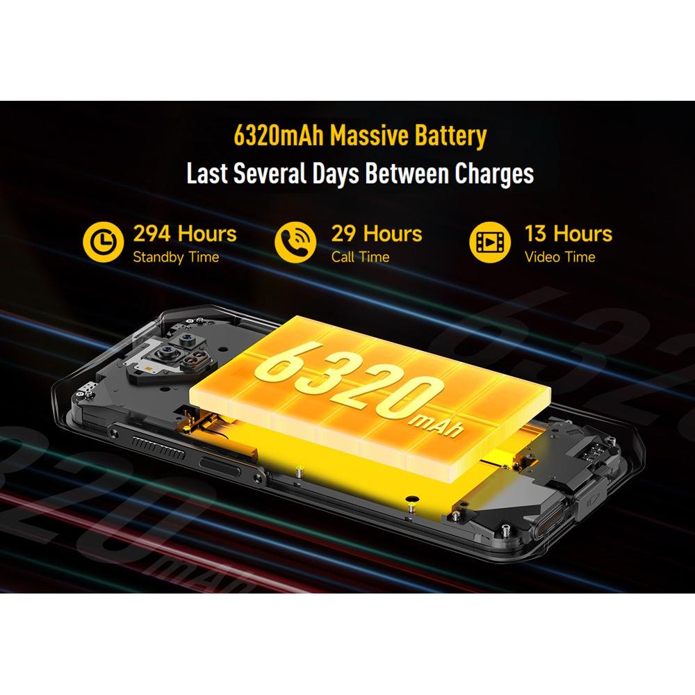 ULEFONE smartphone Armor X13, 6.52", 6GB, 64GB, 6320mAh, μαύρο | eLabstore.gr ULEFONE smartphone Armor X13, 6.52", 6GB, 64GB, 6320mAh, μαύρο - Image 6