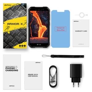 ULEFONE smartphone Armor X6 Pro, 5", 4/32GB, IP68/IP69K, πορτοκαλί | Mobile Συσκευές | elabstore.gr
