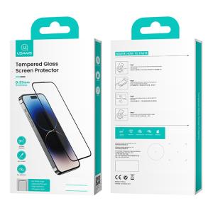 USAMS tempered glass US-BH864 για iPhone 15 Plus, 0.33mm | Αξεσουάρ κινητών | elabstore.gr