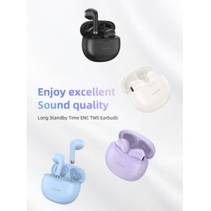 USAMS earphones με θήκη φόρτισης US-YO17, True Wireless, μωβ | Αξεσουάρ κινητών | elabstore.gr