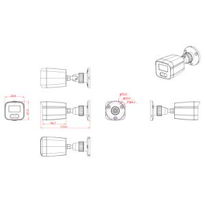 LONGSE IP κάμερα BMSDFG400W, WiFi, 2.8mm, 1/3" CMOS, 4MP, SD, IP67 | eLabstore.gr LONGSE IP κάμερα BMSDFG400W, WiFi, 2.8mm, 1/3" CMOS, 4MP, SD, IP67 | Κάμερες Ασφαλείας | elabstore.gr